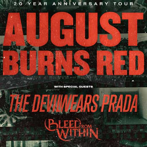 August Burns Red Concerts in Indianapolis